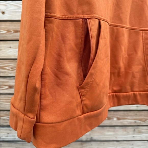 Nike Therma-Fit Rust/Pumpkin Orange Hoodie - Picture 5 of 10